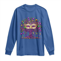 Mardi Gras Bead Tree Long Sleeve Shirt New Orleans Festival