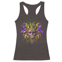 Mardi Gras Costume Sugar Skull Racerback Tank Top Carnival New Orleans Trip