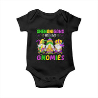 Carnival Mardi Gras Baby Onesie Leopard Gnomes New Orleans Trip