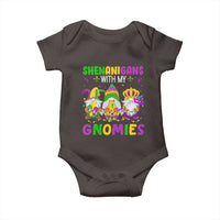 Carnival Mardi Gras Baby Onesie Leopard Gnomes New Orleans Trip