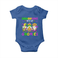 Carnival Mardi Gras Baby Onesie Leopard Gnomes New Orleans Trip