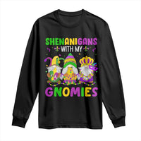 Carnival Mardi Gras Long Sleeve Shirt Leopard Gnomes New Orleans Trip
