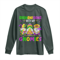 Carnival Mardi Gras Long Sleeve Shirt Leopard Gnomes New Orleans Trip