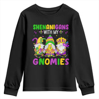 Carnival Mardi Gras Youth Sweatshirt Leopard Gnomes New Orleans Trip
