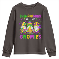 Carnival Mardi Gras Youth Sweatshirt Leopard Gnomes New Orleans Trip