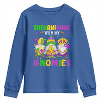 Carnival Mardi Gras Youth Sweatshirt Leopard Gnomes New Orleans Trip