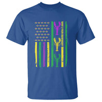 Funny Mardi Gras Crawfish T Shirt Whos Your Crawdaddy USA American Flag Carnival