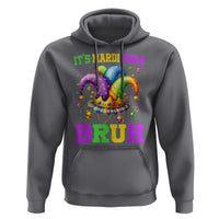 Bruh Mardi Gras Hoodie Jester Outfit Teens Boys Kids Mardi Gras
