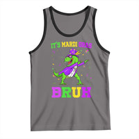 Bruh Mardi Gras Tank Top Dinosaur Meme New Orleans Party Custume Beads - Wonder Print Shop