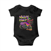 Mardi Gras Baby Onesie Dabbing Crawfish Monster Truck