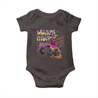 Mardi Gras Baby Onesie Dabbing Crawfish Monster Truck