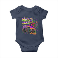Mardi Gras Baby Onesie Dabbing Crawfish Monster Truck