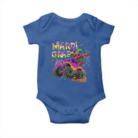 Mardi Gras Baby Onesie Dabbing Crawfish Monster Truck