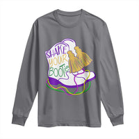 Mardi Gras Long Sleeve Shirt Shake Your Bootie Bead Boots