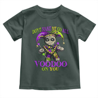 Mardi Gras Voodoo Toddler T Shirt New Orleans Witch Doctor Dont Make Me Go All Voodoo On You
