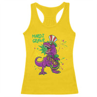 Mardi Gras Dino Racerback Tank Top Toddler Kids Boys Gift Mardi Grawr