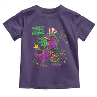 Mardi Gras Dino Toddler T Shirt Toddler Kids Boys Gift Mardi Grawr