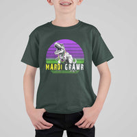 Mardi Grawr Dinosaur T Shirt For Kid Toddler Kids Boys Gift
