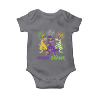 Mardi Gras Dinosaur Baby Onesie Dino Mardi Grawr Firework
