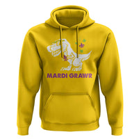Mardi Gras Grawr Dinosaur Hoodie Fat Tuesday Kids
