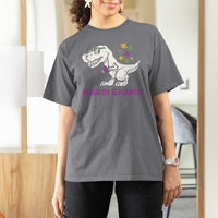 Mardi Gras Grawr Dinosaur T Shirt For Women Fat Tuesday Kids
