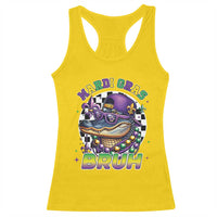 Bruh Mardi Gras Crocodile Racerback Tank Top Alligator Costume Teens Boys Kids