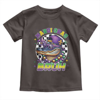 Bruh Mardi Gras Crocodile Toddler T Shirt Alligator Costume Teens Boys Kids