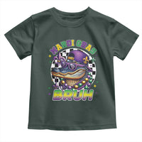 Bruh Mardi Gras Crocodile Toddler T Shirt Alligator Costume Teens Boys Kids