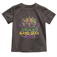 This Is My Mardi Gras Shirt Toddler T Shirt Funny Outfit Party Mask Costume