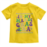 In My Mardi Gras Era Toddler T Shirt Carnival New Orleans Trip Glitter Print