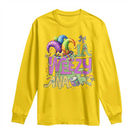 Funny Mardi Gras Long Sleeve Shirt La Weezy Ana