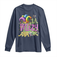 Funny Mardi Gras Long Sleeve Shirt La Weezy Ana