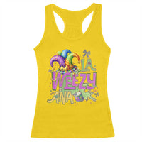 Funny Mardi Gras Racerback Tank Top La Weezy Ana