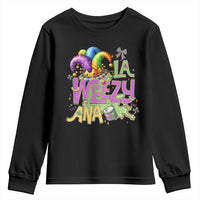 Funny Mardi Gras Youth Sweatshirt La Weezy Ana