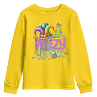 Funny Mardi Gras Youth Sweatshirt La Weezy Ana