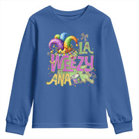 Funny Mardi Gras Youth Sweatshirt La Weezy Ana