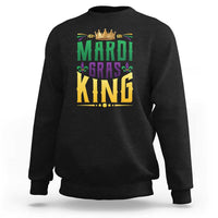 Mardi Gras King Sweatshirt Funny Men Carnival Costume Gift