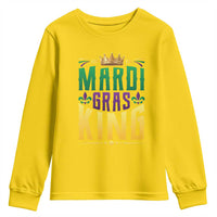Mardi Gras King Youth Sweatshirt Funny Men Carnival Costume Gift