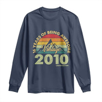 16th Birthday Long Sleeve Shirt Vintage 2010 Limited Edition 16 Year Old Gift