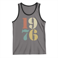 50th Birthday Tank Top Retro Vintage 1976 50 Year Old Gifts