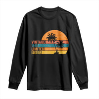 Vintage 1946 Limited Edition Long Sleeve Shirt Retro Sunset 80th Birthday 80 Year Old Gifts