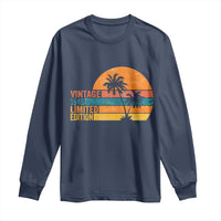 Vintage 1946 Limited Edition Long Sleeve Shirt Retro Sunset 80th Birthday 80 Year Old Gifts