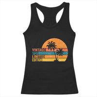 Vintage 1946 Limited Edition Racerback Tank Top Retro Sunset 80th Birthday 80 Year Old Gifts