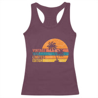 Vintage 1946 Limited Edition Racerback Tank Top Retro Sunset 80th Birthday 80 Year Old Gifts
