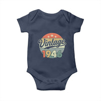 Vintage 1946 Baby Onesie 80 Year Old 80th Birthday Gifts