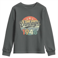 Vintage 1946 Youth Sweatshirt 80 Year Old 80th Birthday Gifts