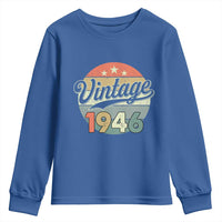 Vintage 1946 Youth Sweatshirt 80 Year Old 80th Birthday Gifts