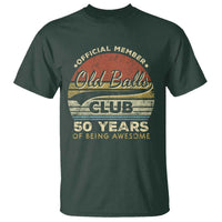 Funny 50th Birthday T Shirt Retro Old Balls Club 50 Years Of Awesome Gag Gift