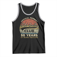 Funny 50th Birthday Tank Top Retro Old Balls Club 50 Years Of Awesome Gag Gift
