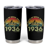 90th Birthday Tumbler Cup Vintage 1936 Limited Edition 90 Year Old Gift